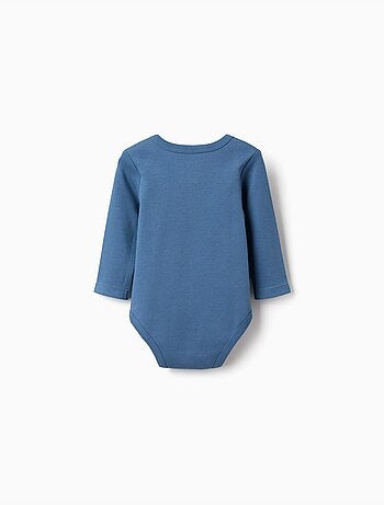 4 bodies de algodón lisos/estampados