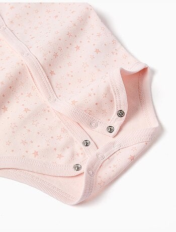 4 Bodies sin mangas de algodón