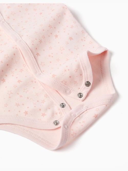 4 Bodies sin mangas de algodón - Kiabi