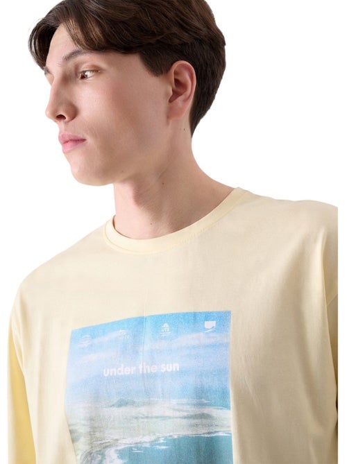 4F - Camiseta Impreso para Hombre - Kiabi