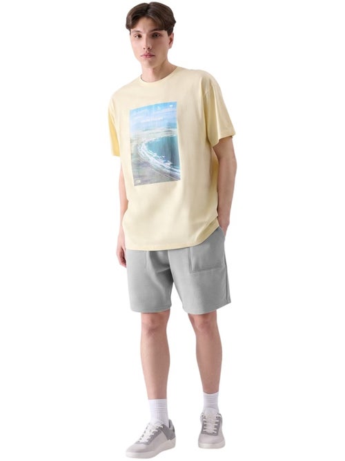 4F - Camiseta Impreso para Hombre - Kiabi