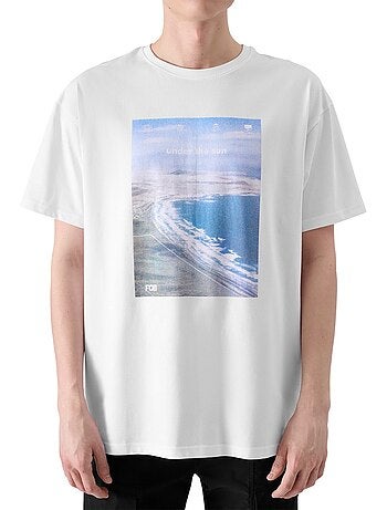 4F - Camiseta Impreso para Hombre