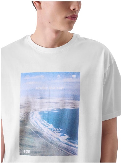 4F - Camiseta Impreso para Hombre - Kiabi