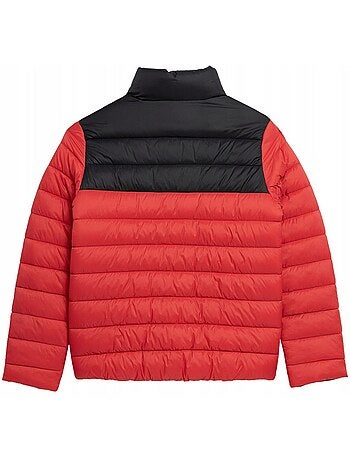 4F - Chaqueta Acolchada Colores Sólidos de Plumón Sintético Niños