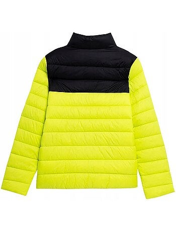 4F - Chaqueta Acolchada Colores Sólidos de Plumón Sintético Niños