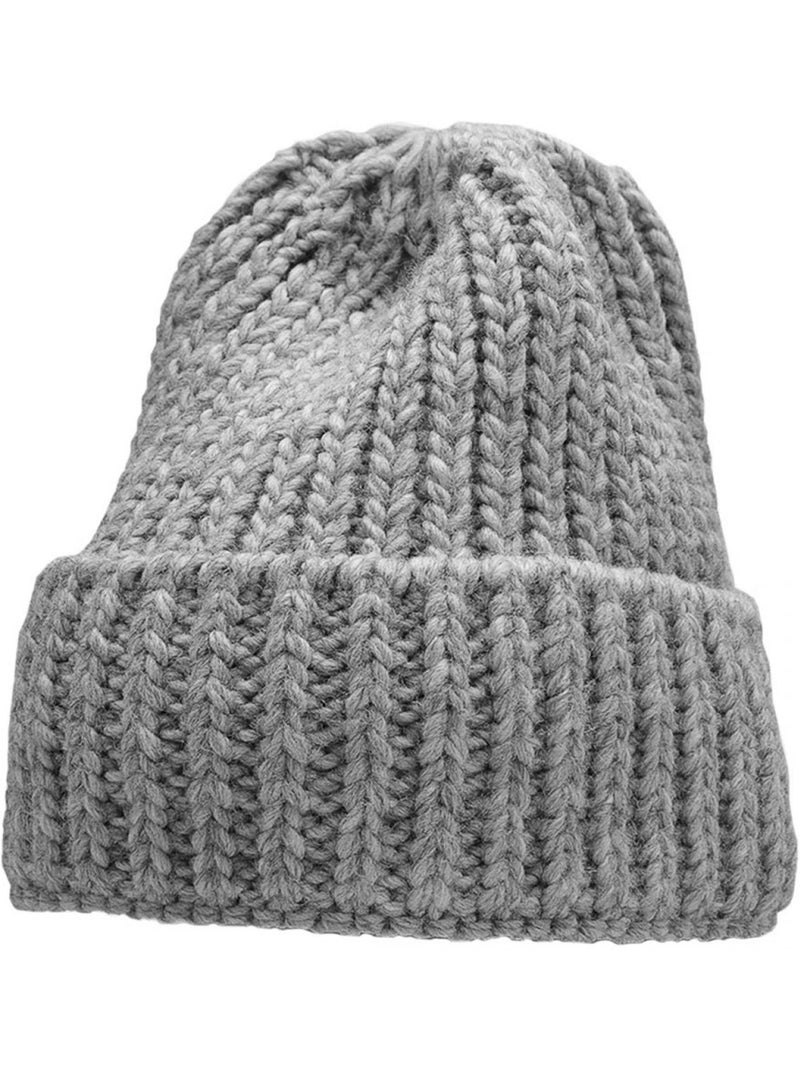 4F - Gorro Beanie H4Z22 CAD017 para Mujer Gris - Kiabi