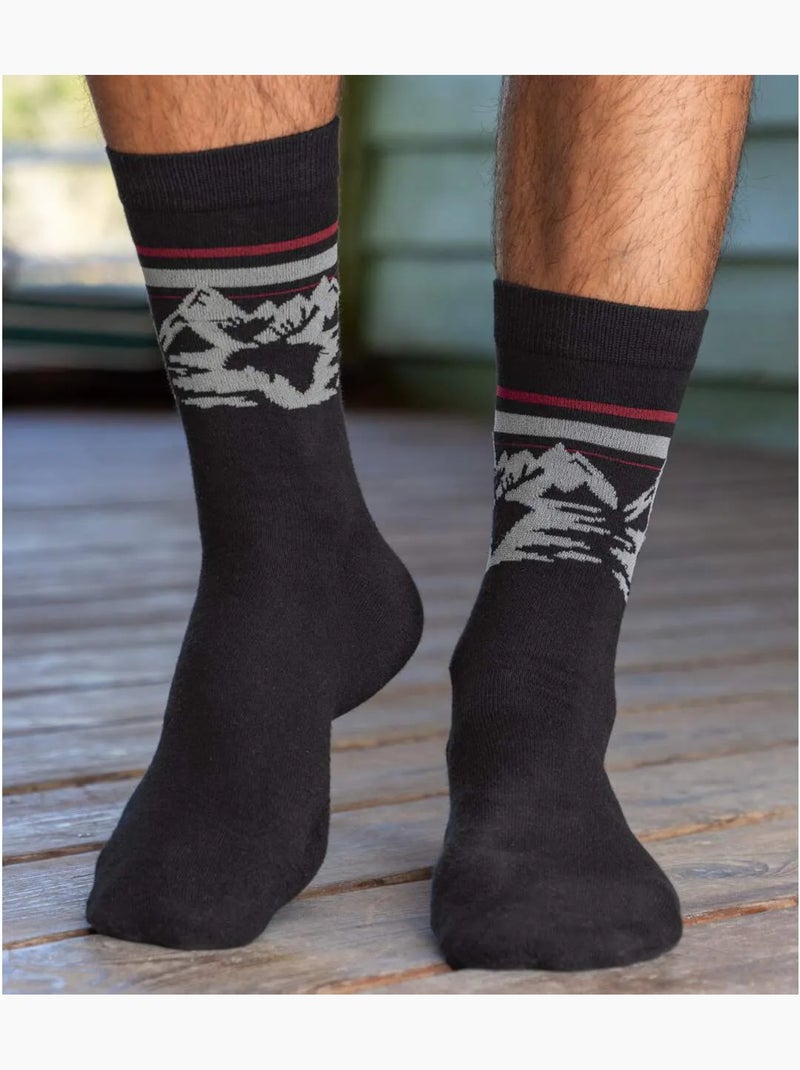 4x calcetines colorado Gris burdeos Negro - Kiabi