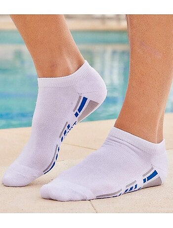 4x calcetines sport de algodón con suela de rizo