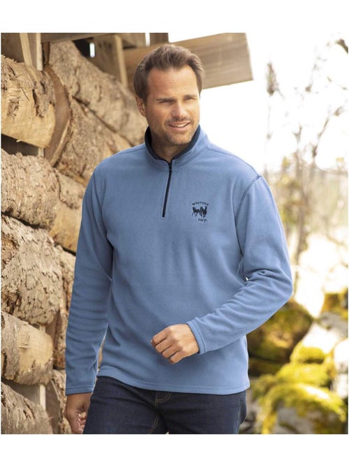 4x jerséis de micropolar de poliéster con cuello alto wild country - Kiabi