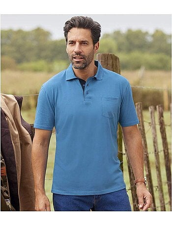 4x polos de algodón de manga corta sportwear
