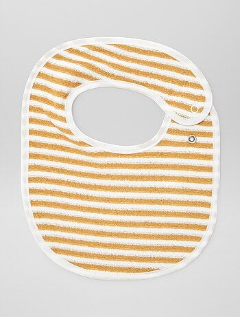 5 baberos con estampados divertidos y cierre a presión