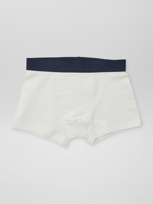 5 bóxers lisos - Kiabi