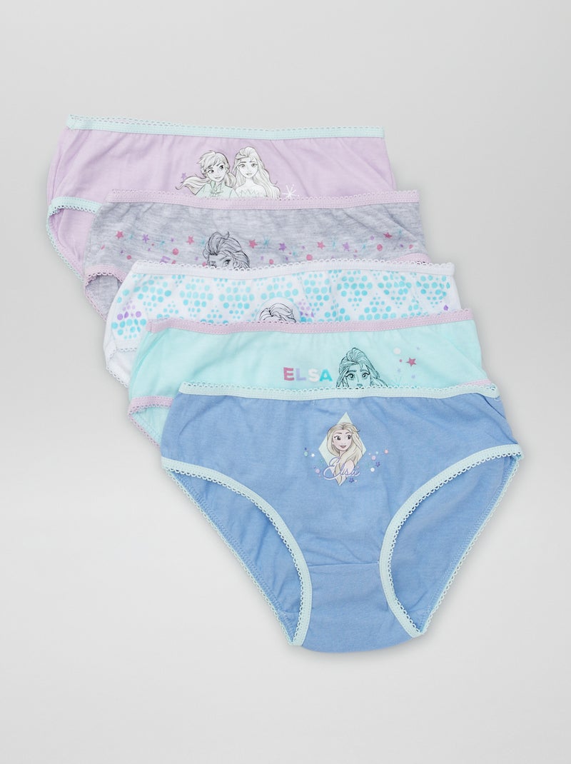 5 braguitas 'Frozen' 'Disney' PURPURA - Kiabi