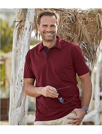 5x polos de algodón de manga corta sportwear