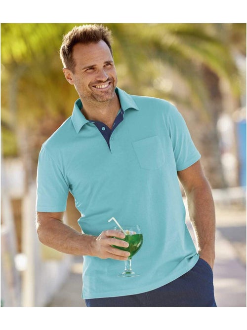 5x polos lisos de algodón con cuello de puntas libres y manga corta summer - Kiabi 5x polos lisos de algodón con cuello de puntas libres y manga corta summer - Kiabi