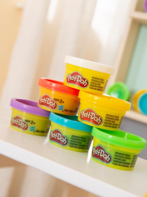 6 botes de plastilina + delantal impermeable y accesorios 'roba x Play-Doh' - Kiabi