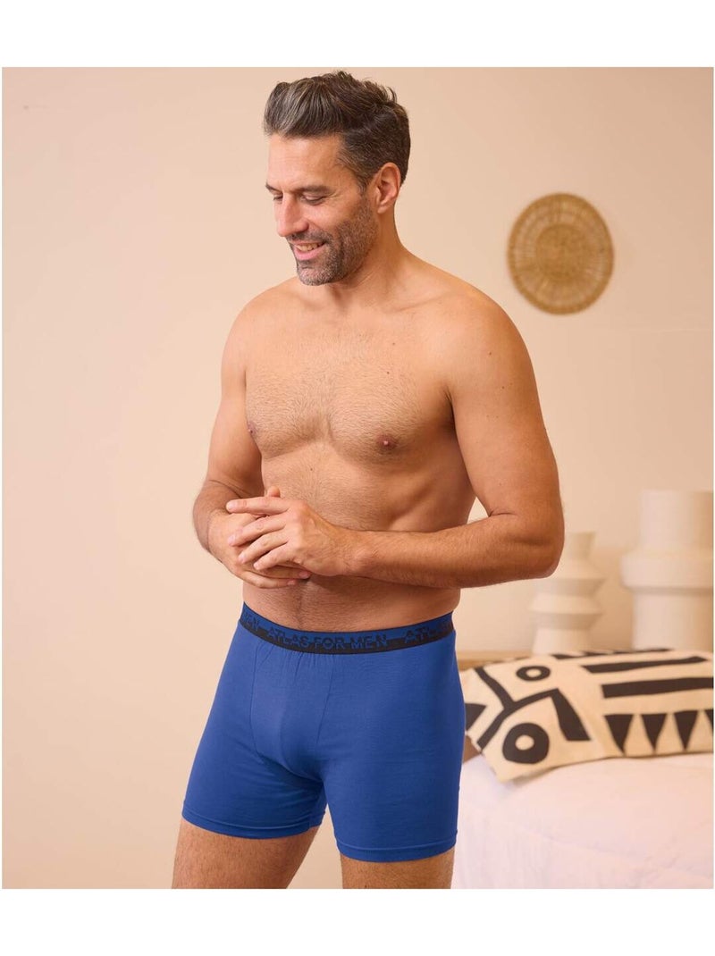 6x bóxers esenciales confort de jersey stretch Azul Gris Negro - Kiabi