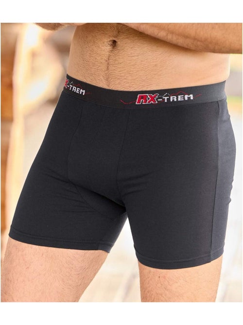 6x bóxers stretch lisos de algodón rx-trem - Kiabi