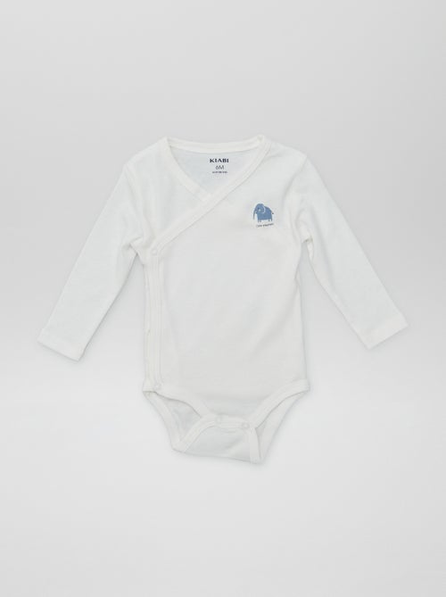 7 bodies cruzados + bolsa de almacenamiento - Kiabi