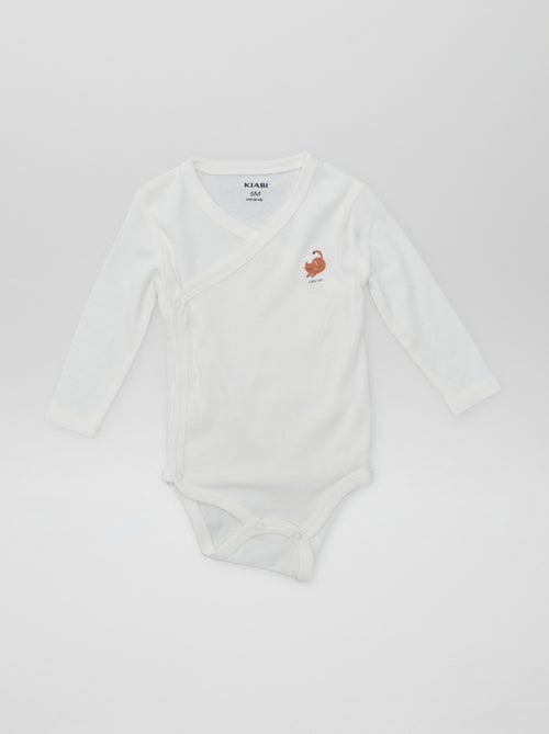 7 bodies cruzados + bolsa de almacenamiento - Kiabi