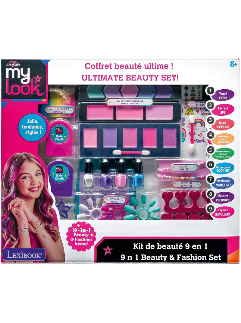 9 n 1 conjunto de belleza y moda Multicolor - Kiabi