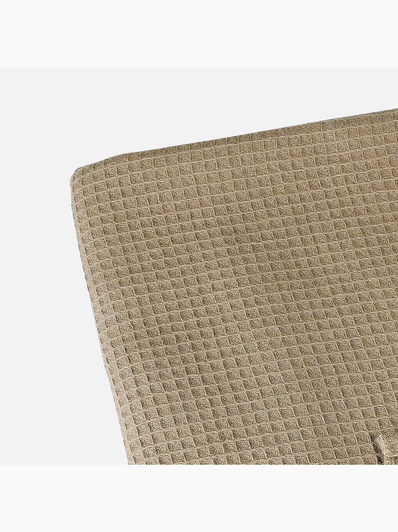 A cuadros nido de abeja Taupe - Kiabi