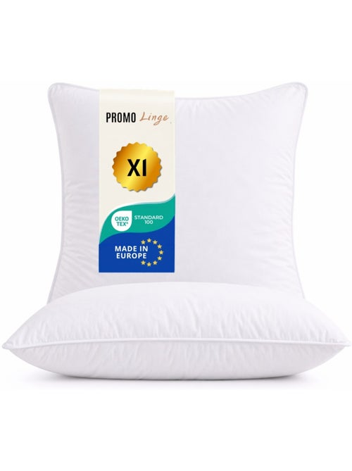 A la unidad almohadas de poliéster moelleux premium promo linge - Kiabi A la unidad almohadas de poliéster moelleux premium promo linge - Kiabi