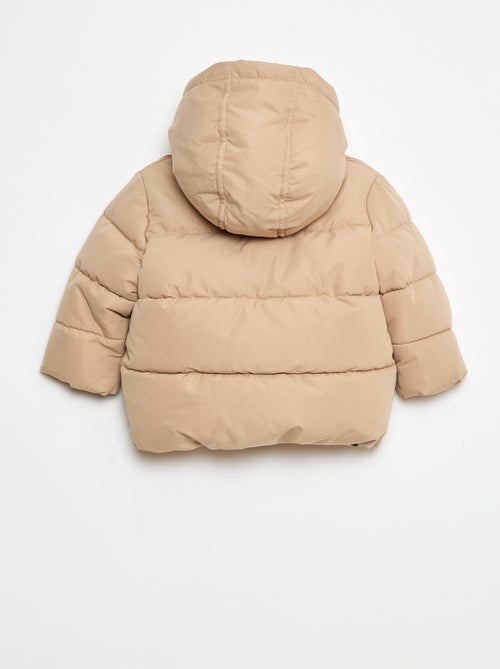 Abrigo acolchado con capucha - Kiabi