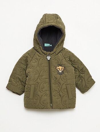 Abrigo acolchado con capucha y forro polar 'Disney' 'Simba'