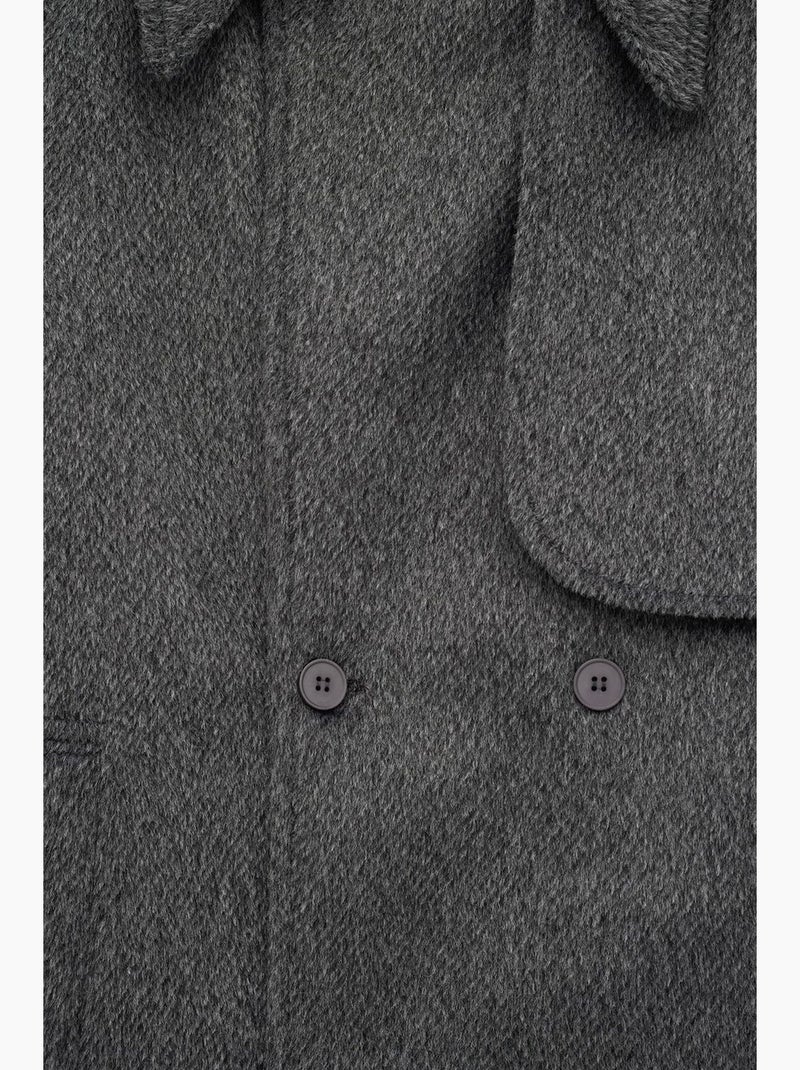 Abrigo acolchado de plumón giesto Gris negro - Kiabi