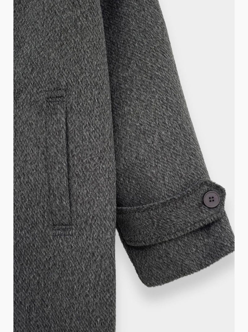 Abrigo acolchado de plumón giesto Gris negro - Kiabi