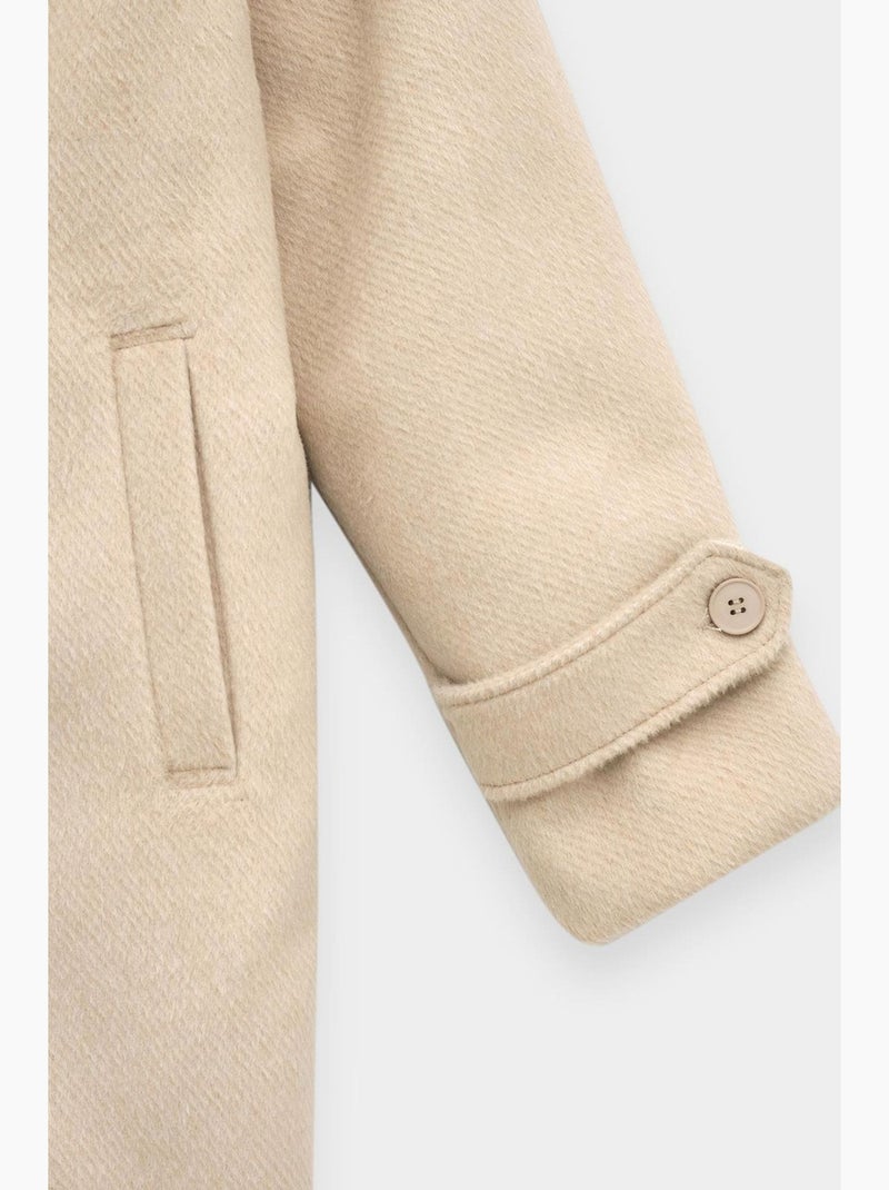 Abrigo acolchado hombre giesto Beige arcilla - Kiabi