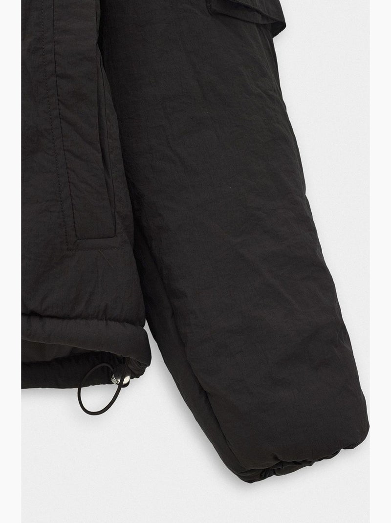 Abrigo acolchado hombre giesto Negro - Kiabi