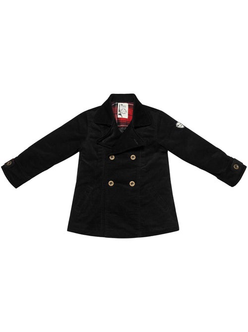Abrigo Caban para Niña | Terciopelo Negro | Unisex | NOTTING HILL - Kiabi