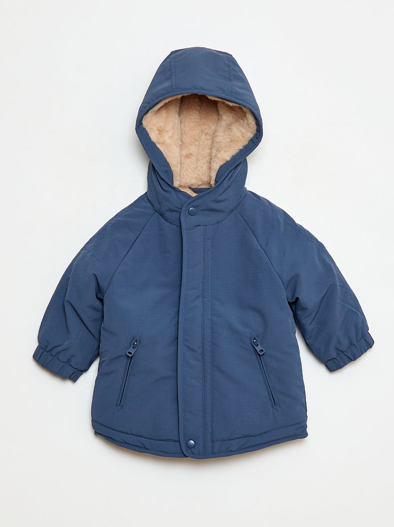 Capucha Abrigo 11 Abrigo Con Capucha Forrado De Pelo Sintético