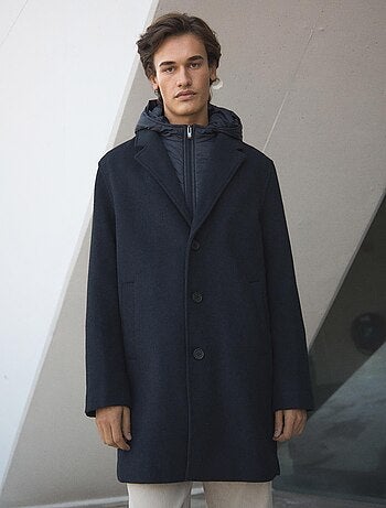 Abrigo con capucha, MO Fashion