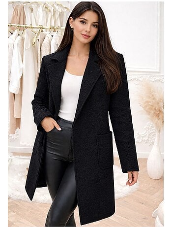 Abrigo con doble botonadura Kebello