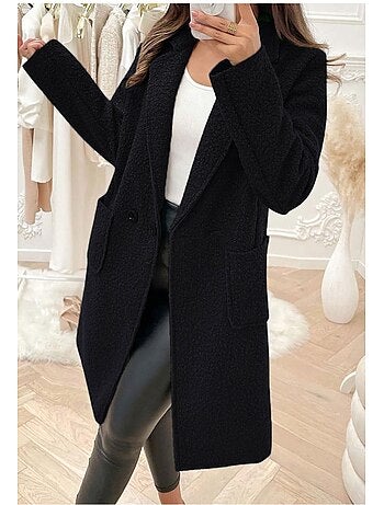 Abrigo con doble botonadura Kebello