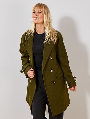 Abrigo cruzado - Kiabi