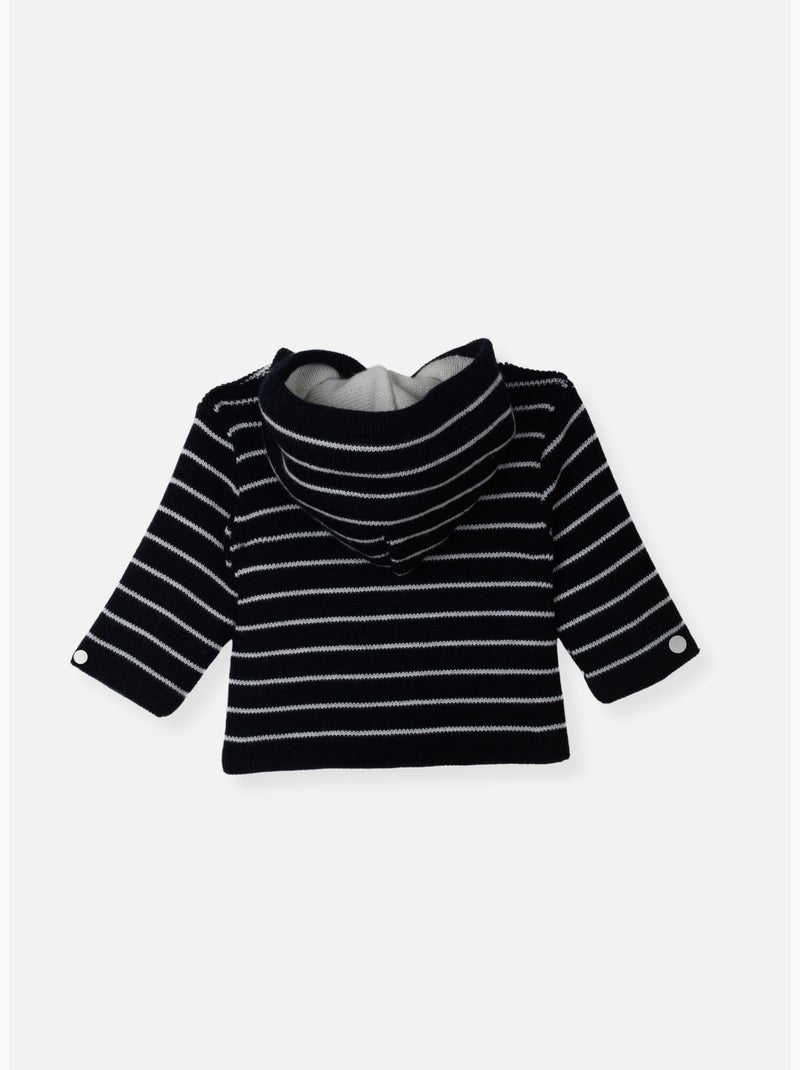 Abrigo de bebé petits marins Blanco Azul - Kiabi