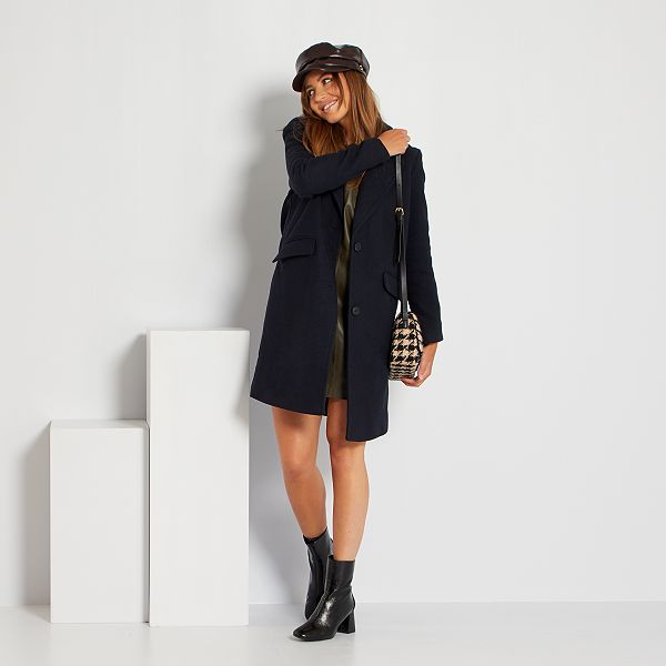 abrigo de espiga mujer