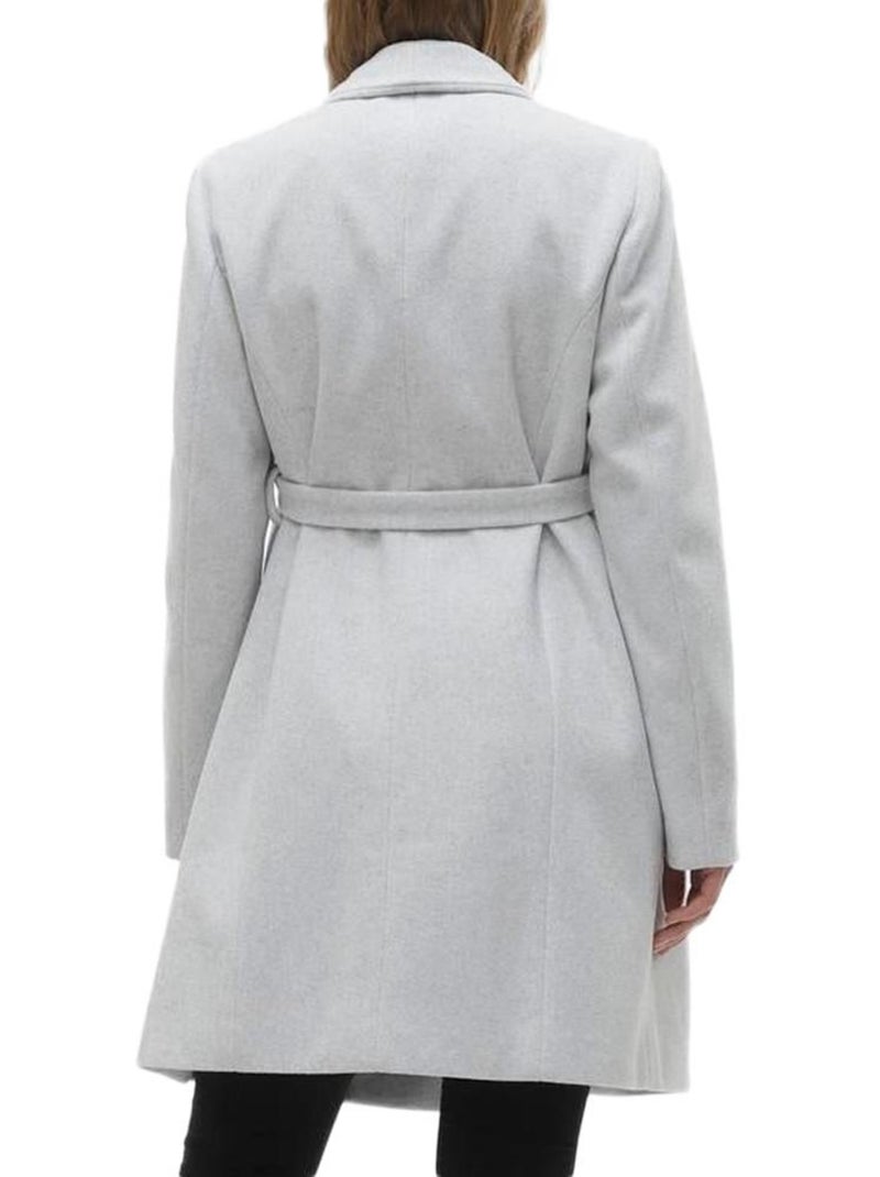Abrigo de mujer premamá Mamalicious Gris plateado - Kiabi