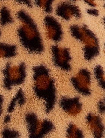 Abrigo de pelo sintético de leopardo - leopardo - Kiabi - 35.00€