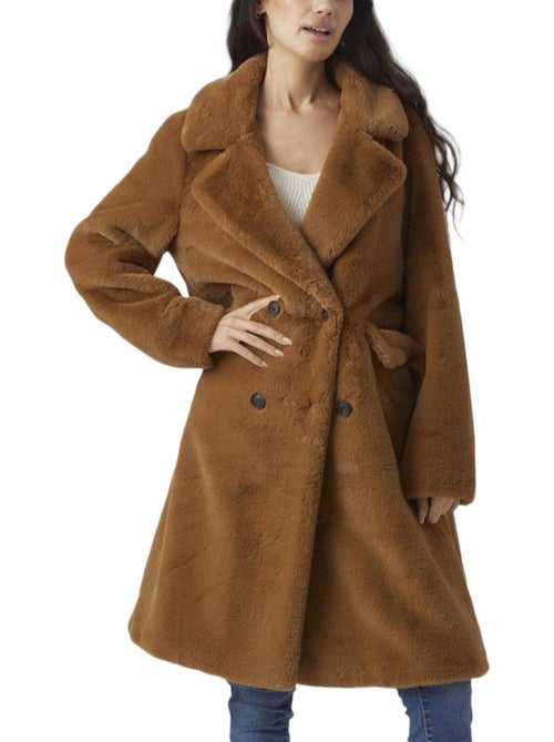 Abrigo de Pelo Sintético para Mujer Vero Moda - Kiabi