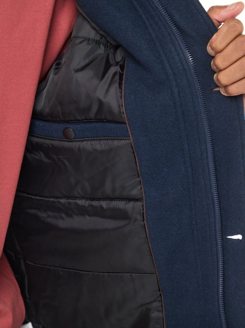 Abrigo efecto lana - Kiabi