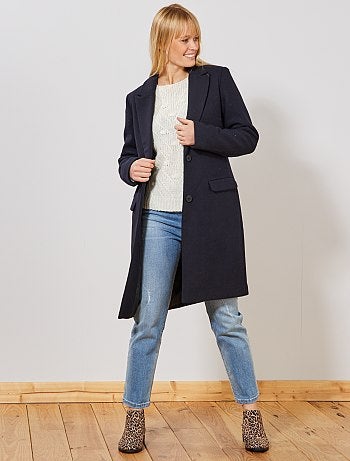 Abrigo efecto lana - Kiabi