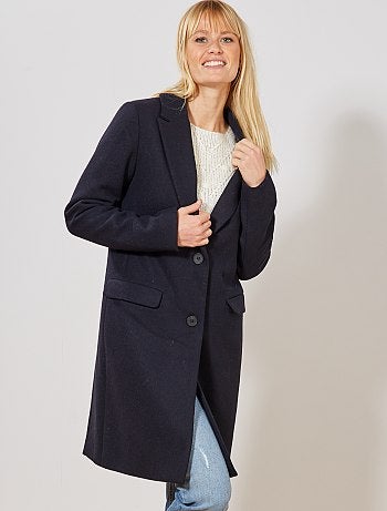 Abrigo efecto lana - Kiabi