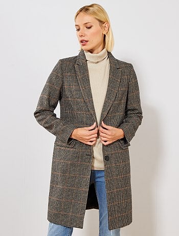 Abrigo efecto lana - Kiabi