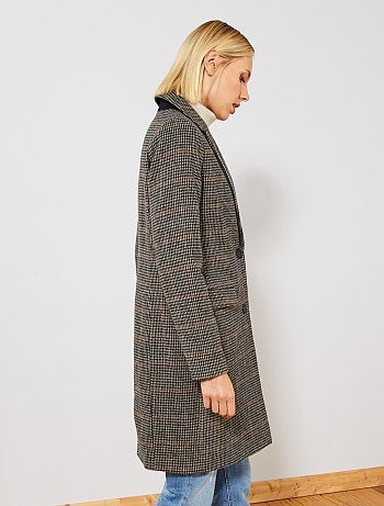 Abrigo efecto lana - Kiabi