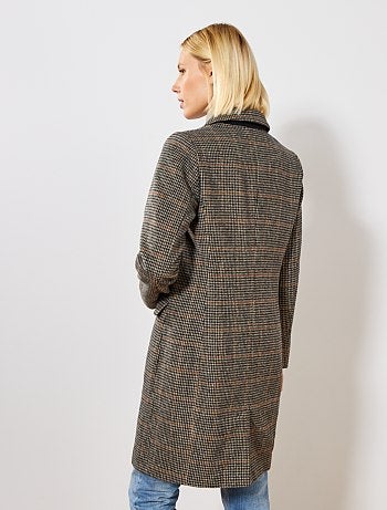 Abrigo efecto lana - Kiabi